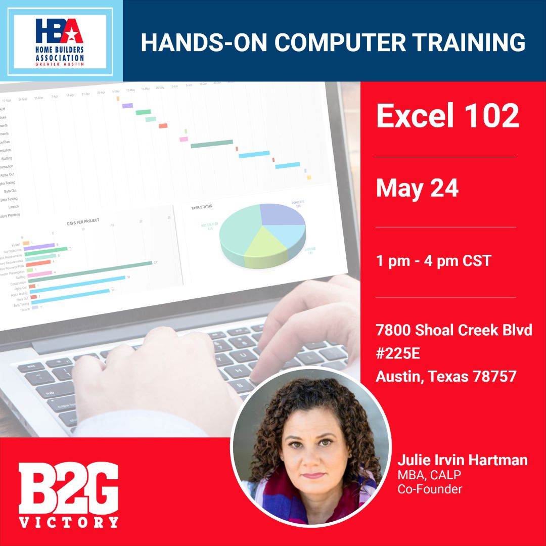 HBA - Excel 102 - May 24