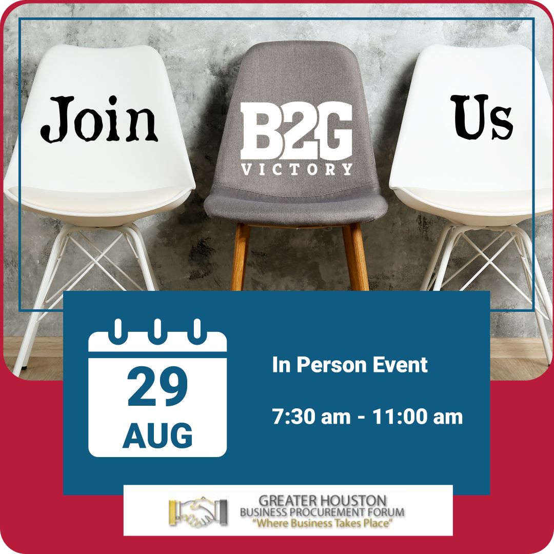 Greater Houston Business Procurement Forum (GHPBF) August 2023