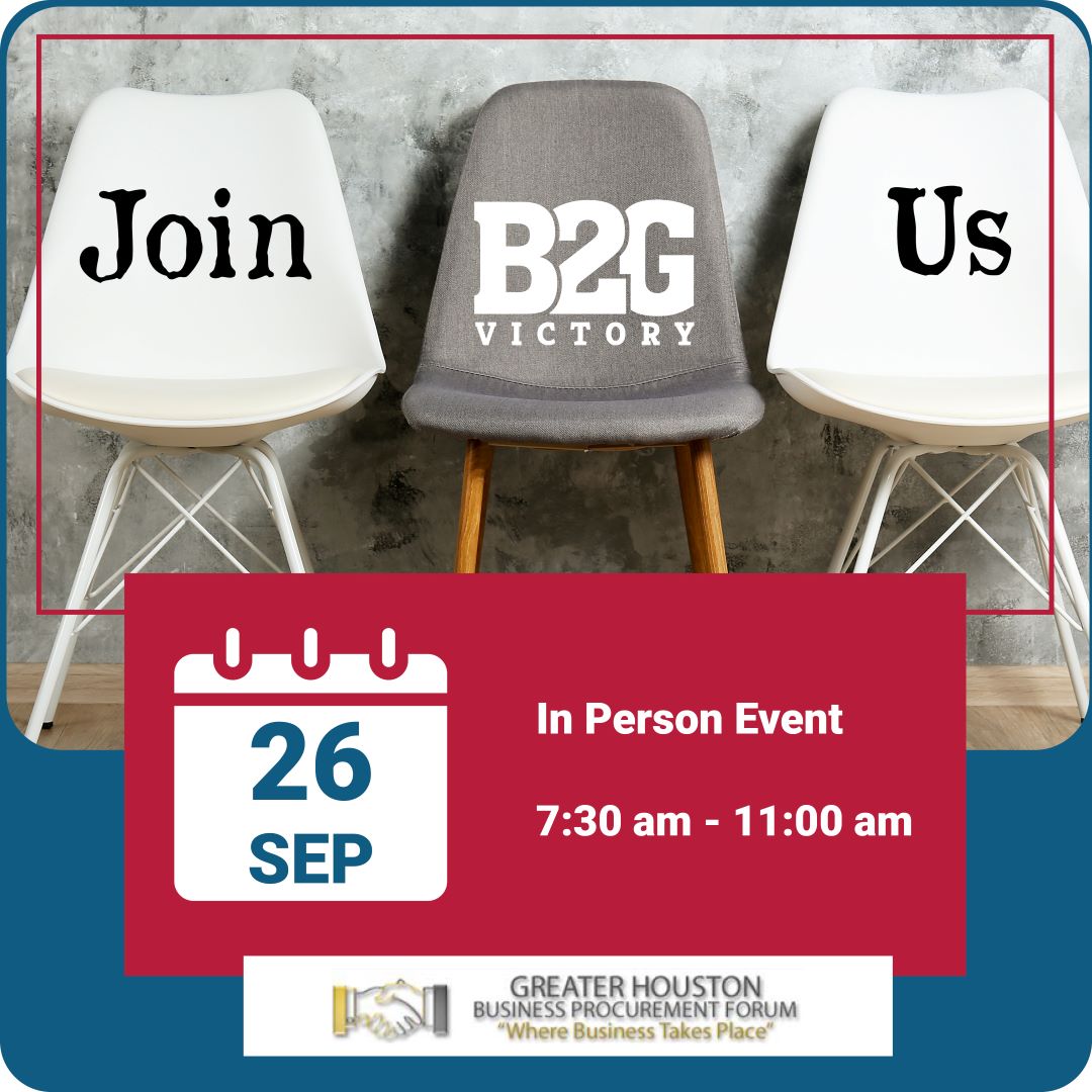 Greater Houston Business Procurement Forum (GHPBF) September 2023