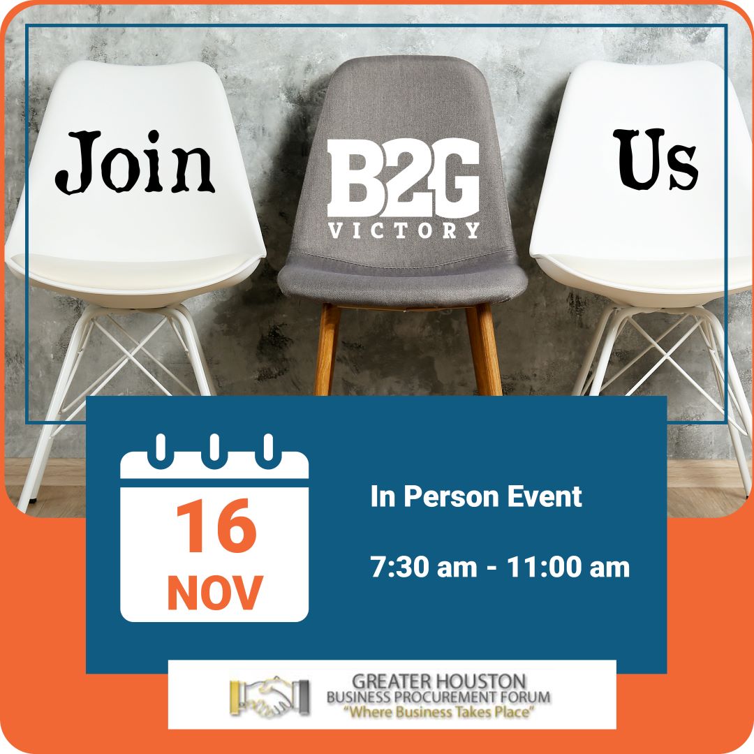 Greater Houston Business Procurement Forum (GHPBF) November 2023