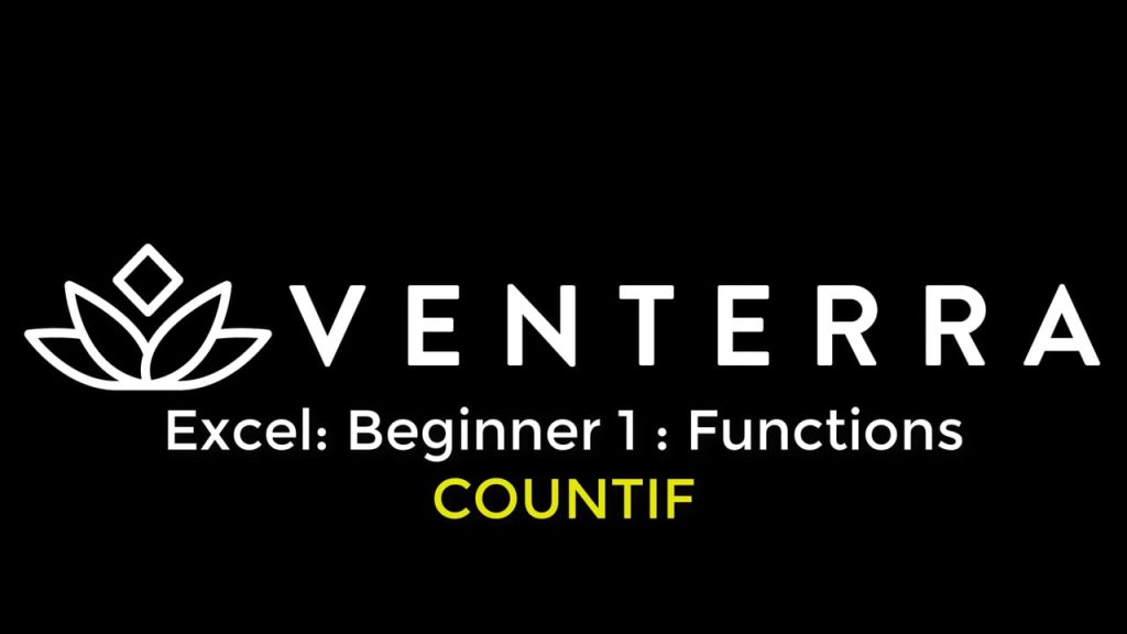 Microsoft Excel: Beginner: CountIF Function