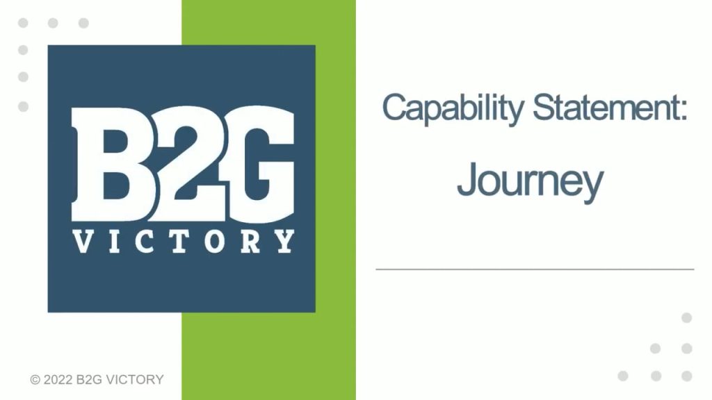 Capability Statement: Journey