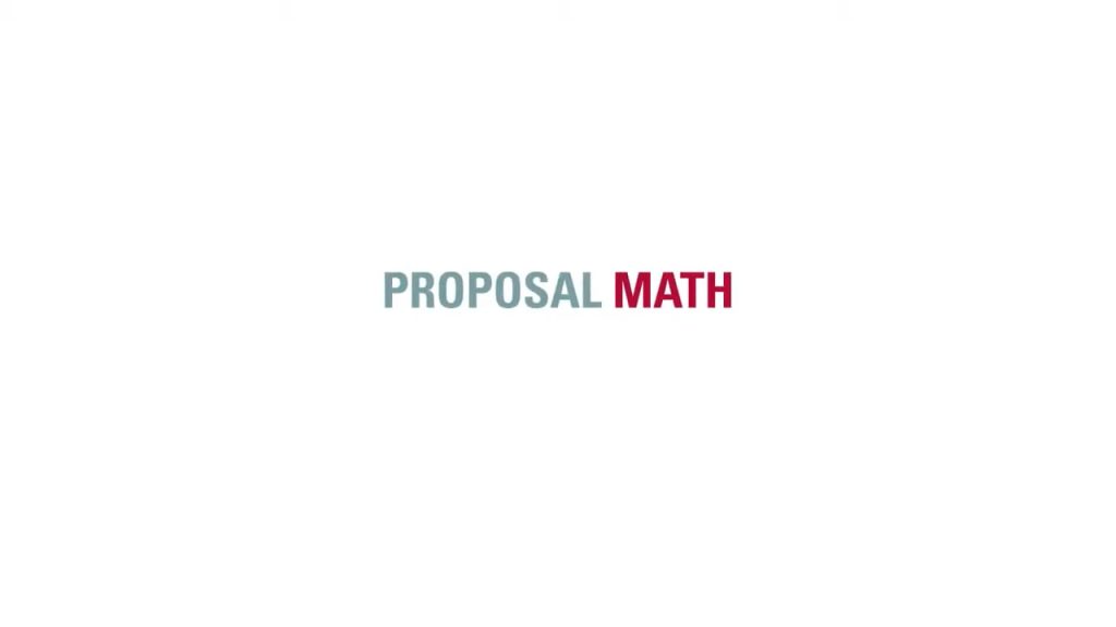 Proposal Math