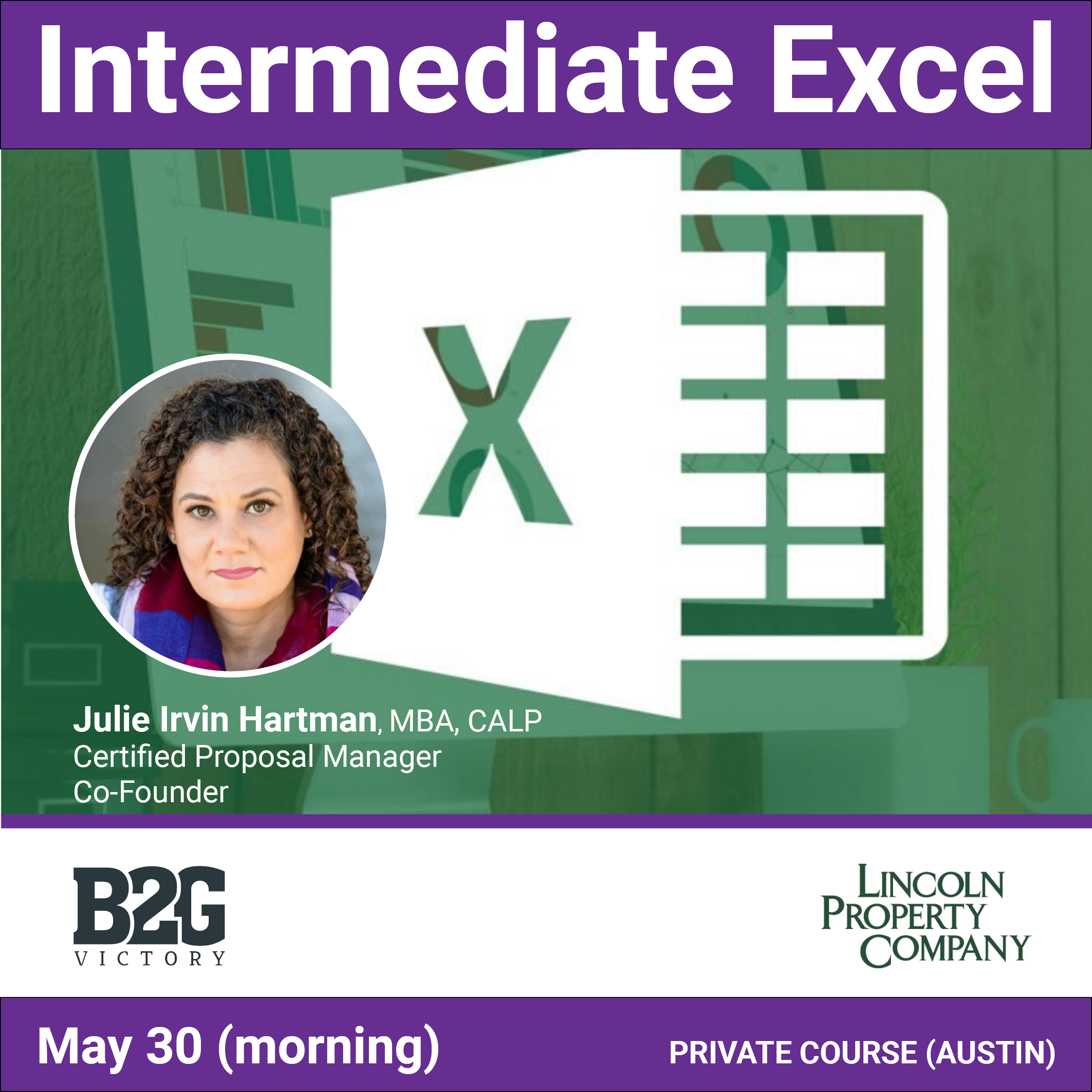 Excel Intermediate with Lincoln Property Company