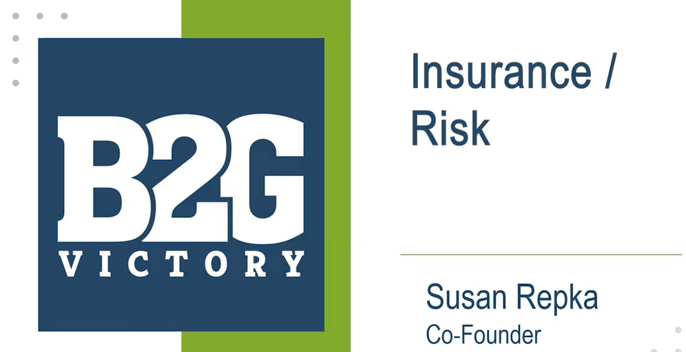 Subcontractor - Insurance Risk with Susan M. Repka, Co-Founder B2G Victory