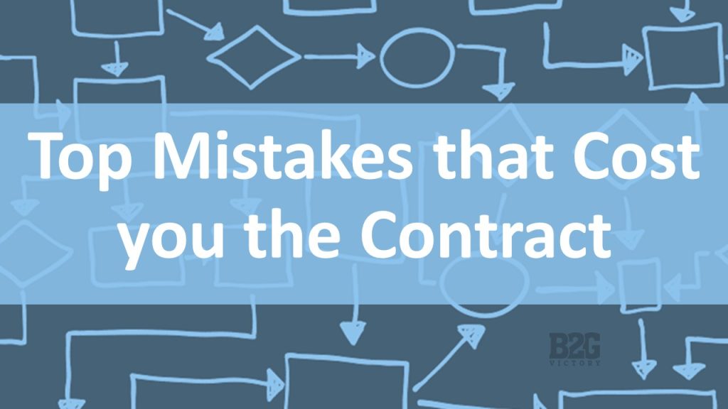 Top Mistakes that Cost You the Contract