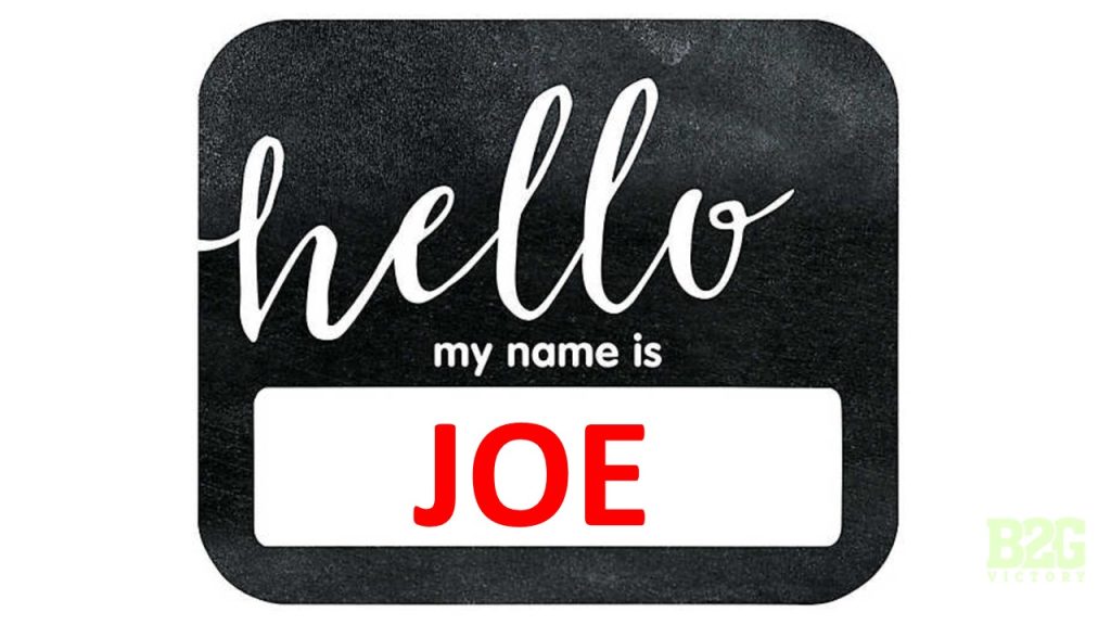 Proposal Resumes -Hello my Name is Joe