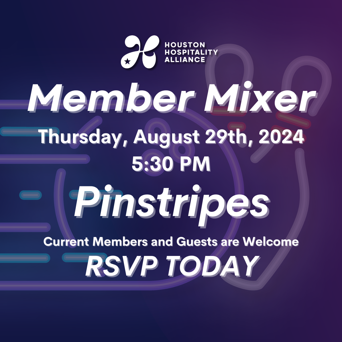 Member Mixer with Houston Hospitality Alliance