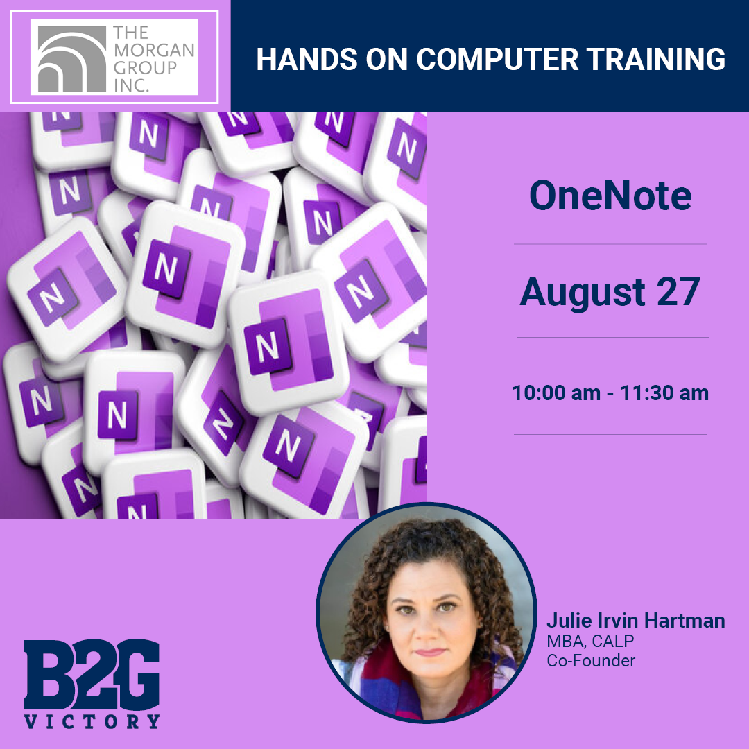 OneNote Part 2 with Morgan Group