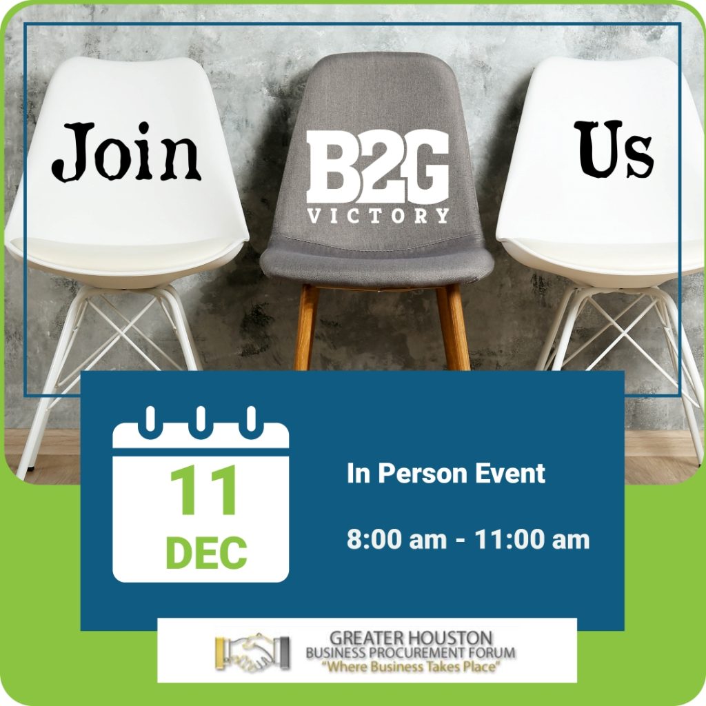 Greater Houston Business Procurement Forum (GHBP) - December