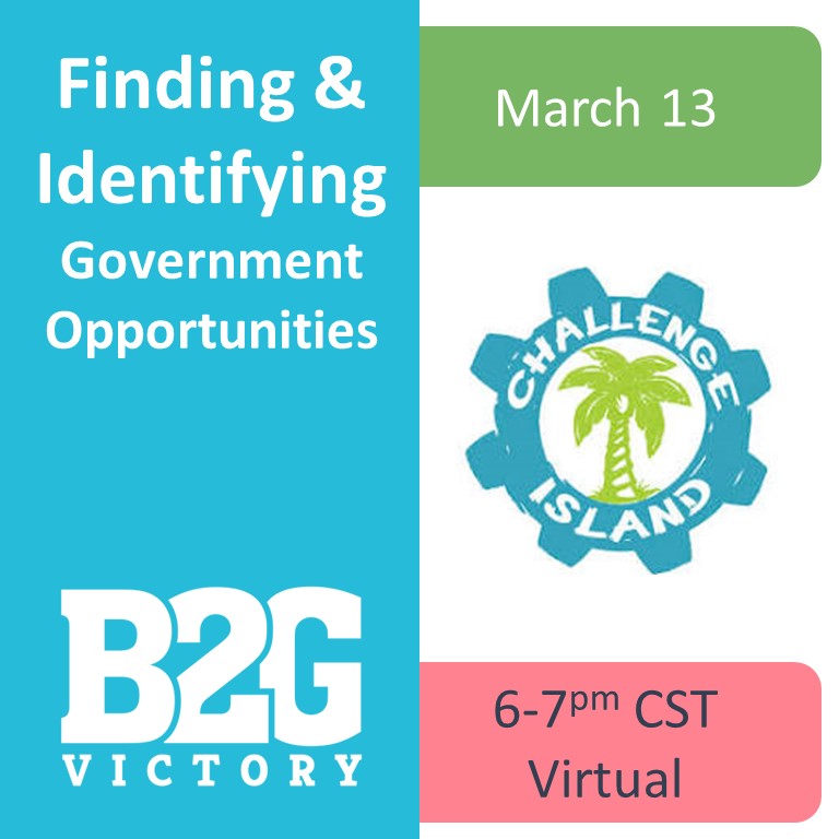 Finding Government Opportunities - March 13