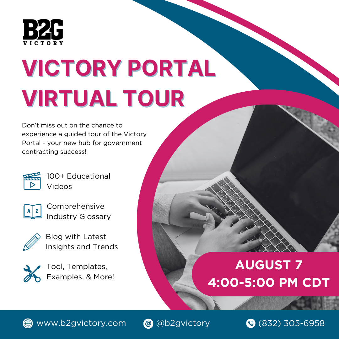 B2G Victory Portal Tour - August