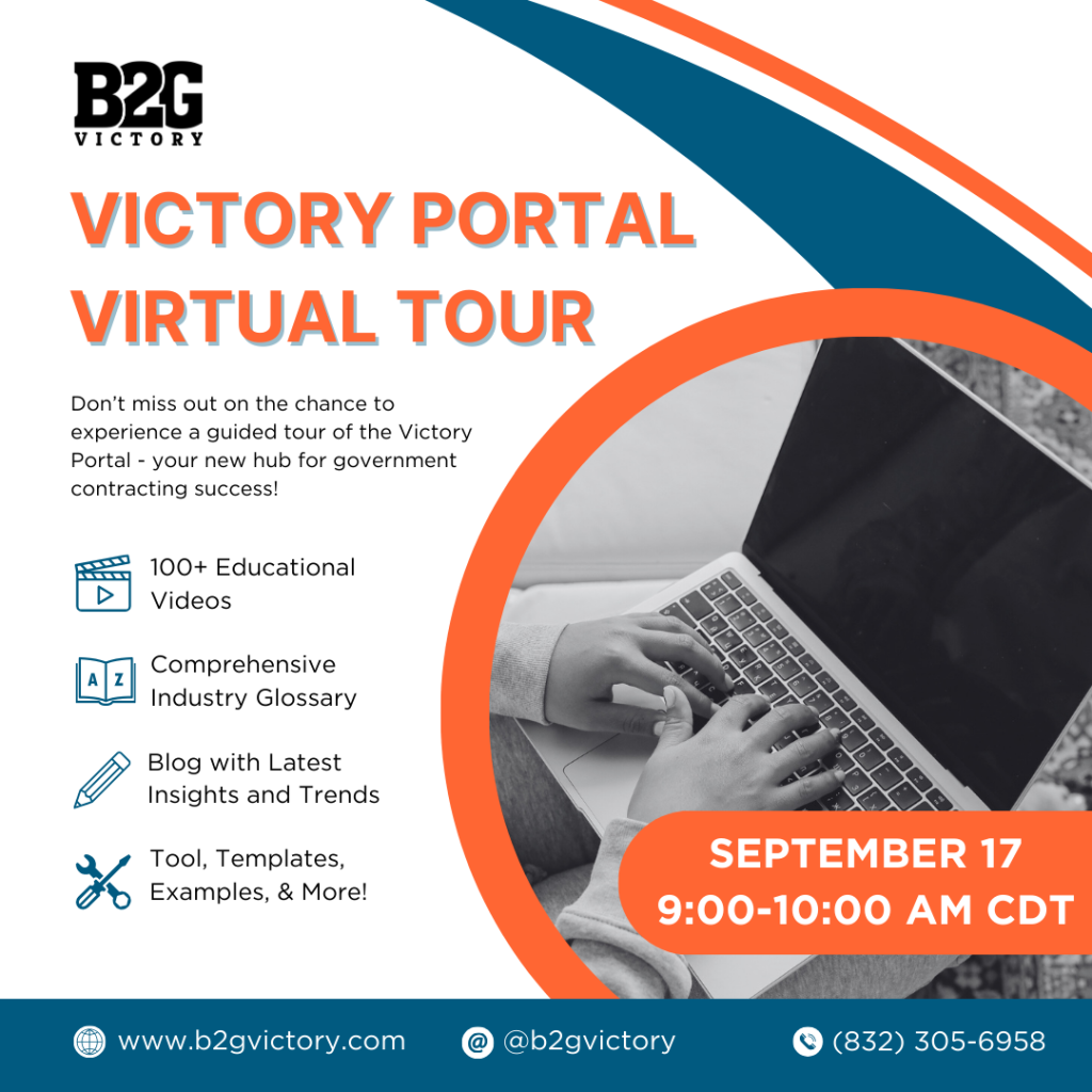 B2G Victory Portal Tour - September