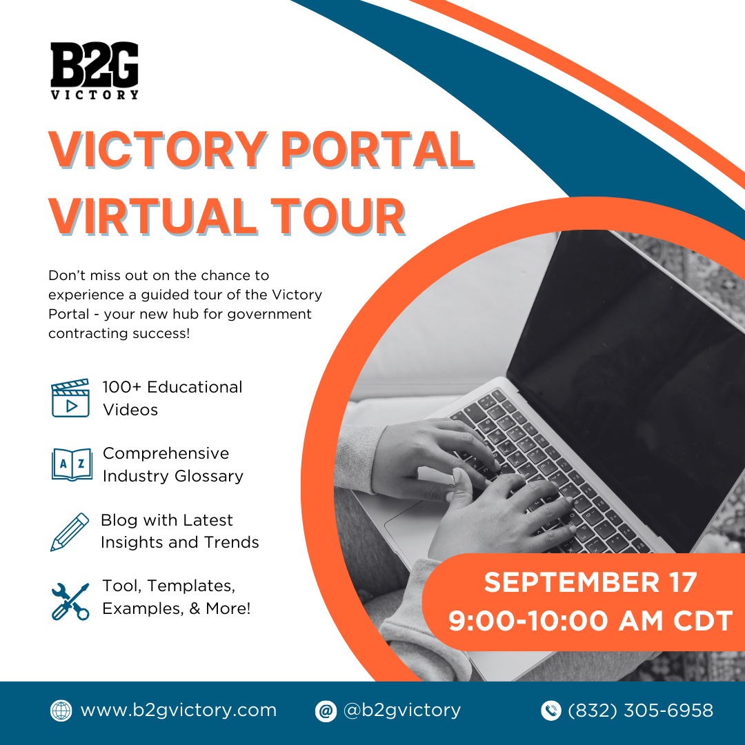 B2G Victory Portal Tour – September