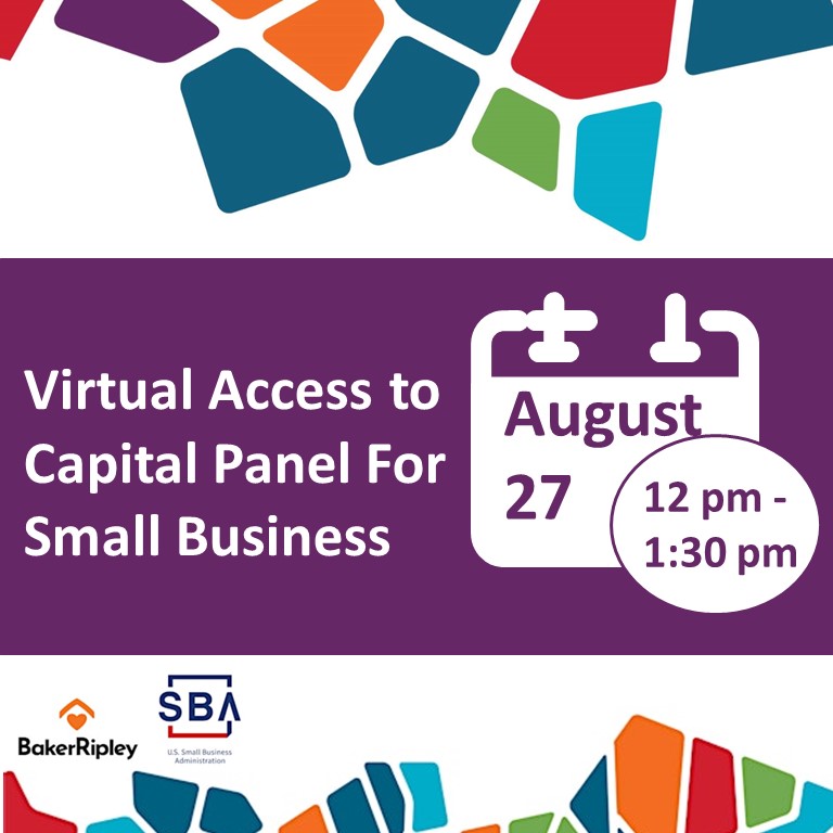 Virtual Access to Capital Panel with BakerRipley