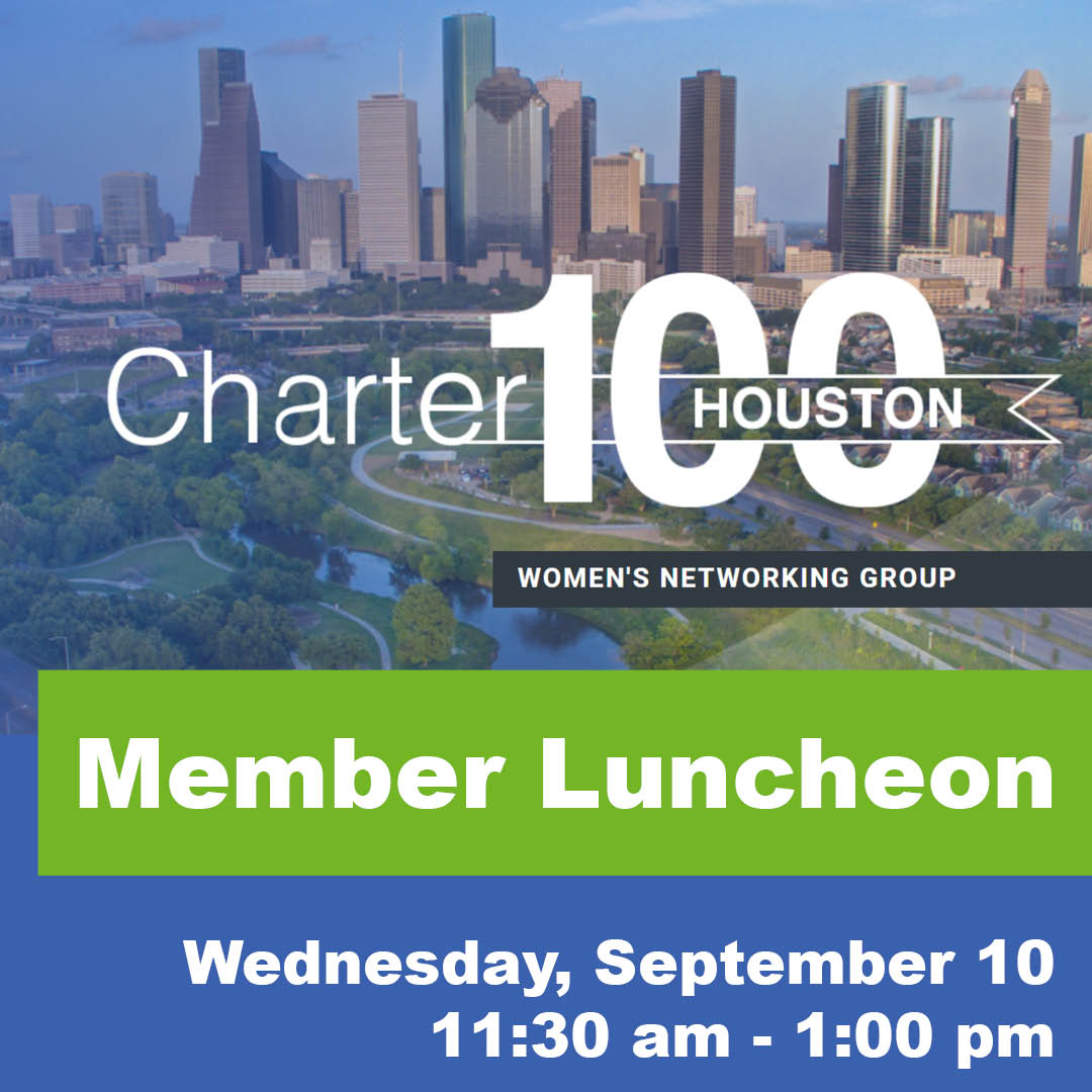 September Luncheon - Charter 100 (Houston Chapter)