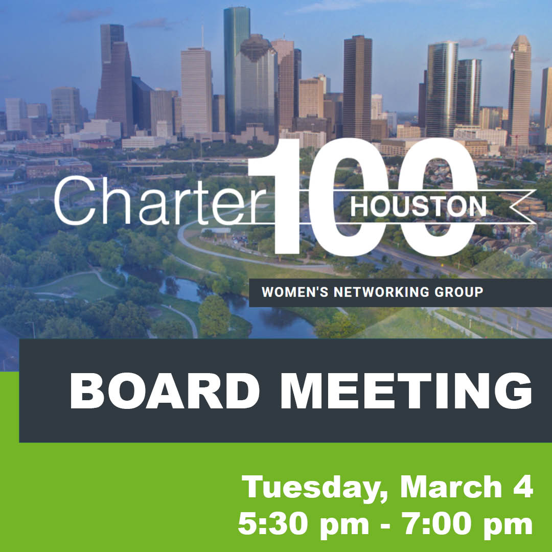 March Board Meeting - Charter 100