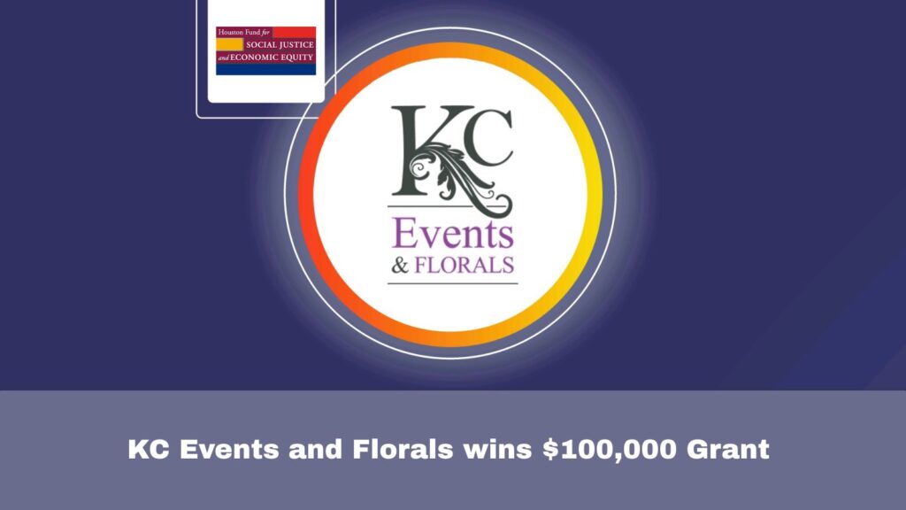 KC Events and Florals received a $100,000 grant to use to purchase a box truck and technology.  