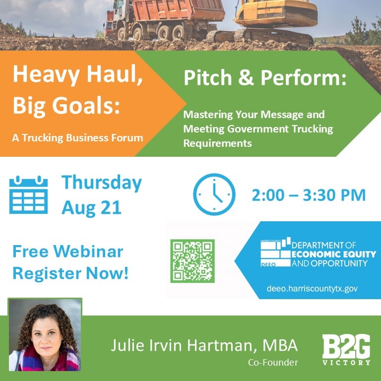 Mastering Your Message and Meeting Government Trucking Requirements