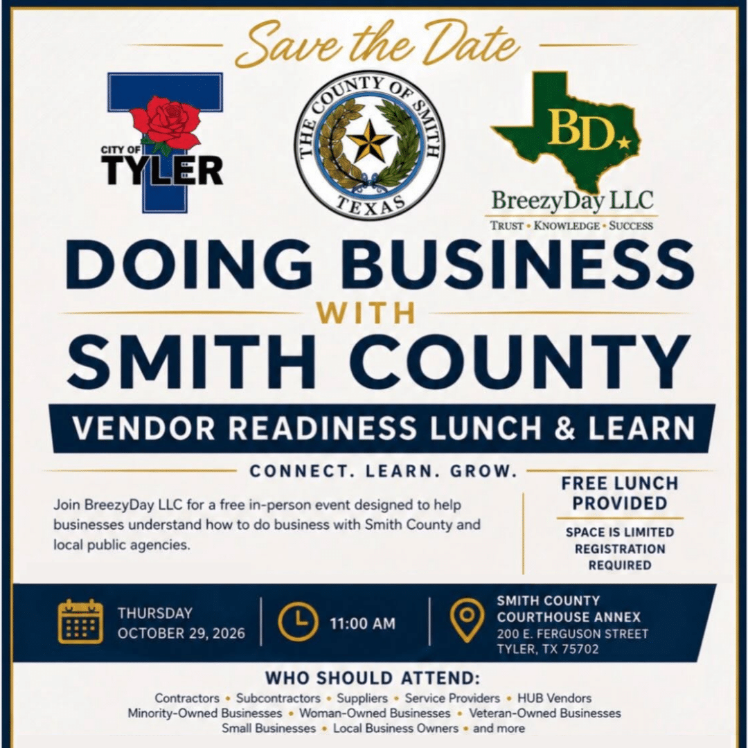 Doing Business with Smith County